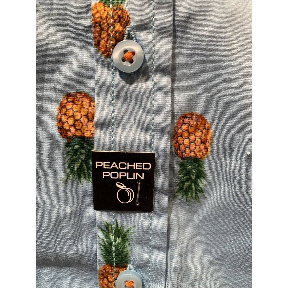 Drill Clothing Geometrix Peached Poplin Stretch S Pineapples NEW $52. Retail - Picture 14 of 16